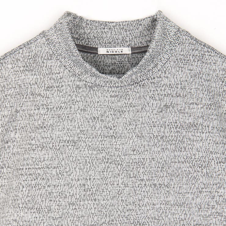 メランジジャカード モックネックTシャツ | NICOLE | 詳細画像18 