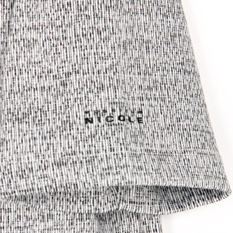 メランジジャカード モックネックTシャツ | NICOLE | 詳細画像23 