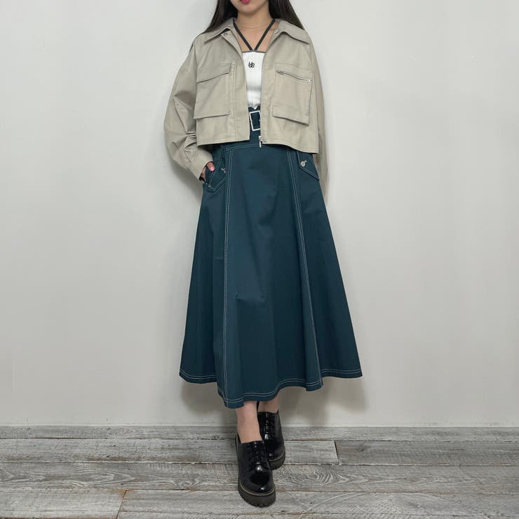 ラグランショートジャケット | NICOLE | 詳細画像19 