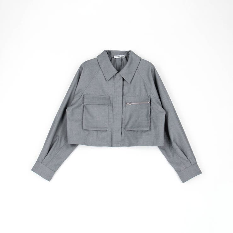 ラグランショートジャケット | NICOLE | 詳細画像2 