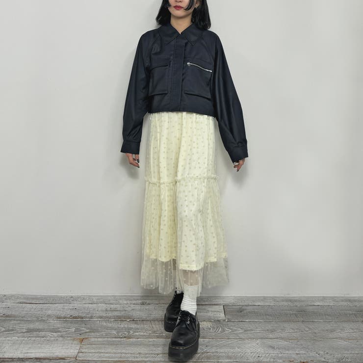 ラグランショートジャケット | NICOLE | 詳細画像21 