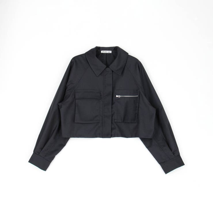 ラグランショートジャケット | NICOLE | 詳細画像4 