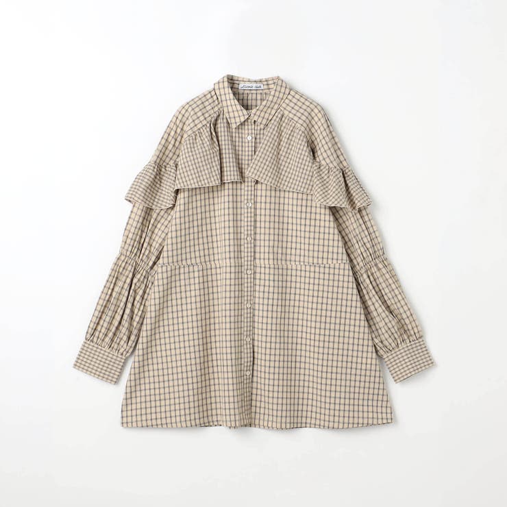 チェックフリルチュニック | NICOLE | 詳細画像2 