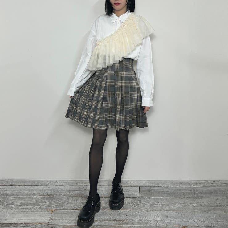 WEB限定チュールマルチウェイブラウス | NICOLE | 詳細画像12 