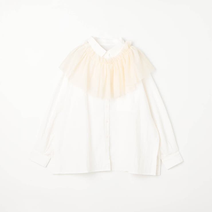 WEB限定チュールマルチウェイブラウス | NICOLE | 詳細画像2 