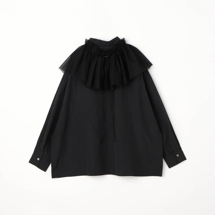 WEB限定チュールマルチウェイブラウス | NICOLE | 詳細画像4 