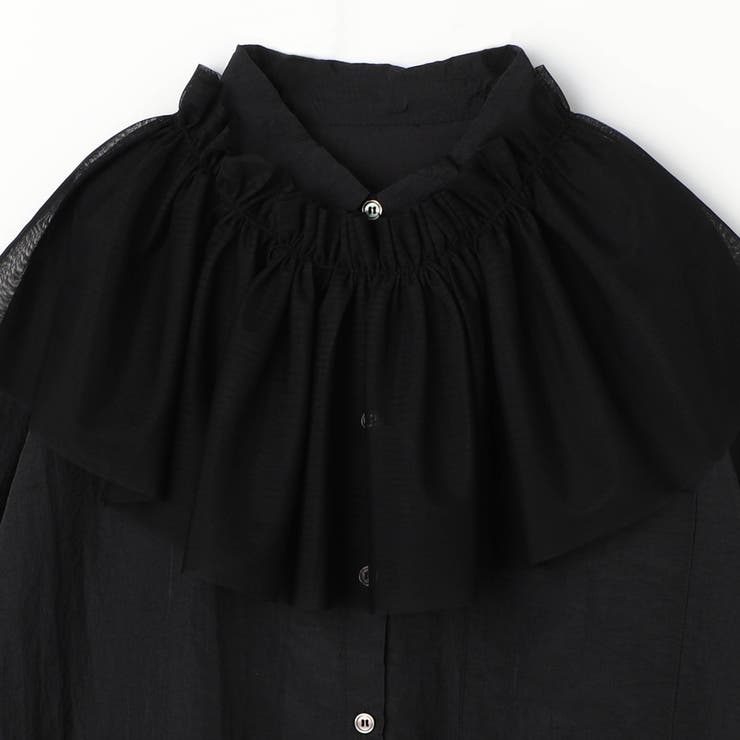 WEB限定チュールマルチウェイブラウス | NICOLE | 詳細画像6 