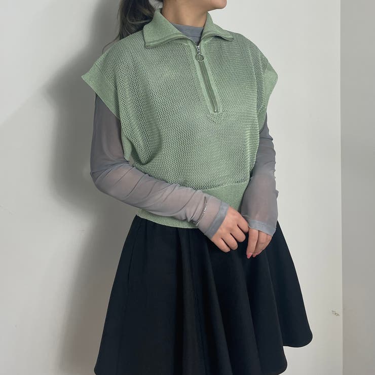 WEB限定ハイネックシアープルオーバー | NICOLE | 詳細画像15 