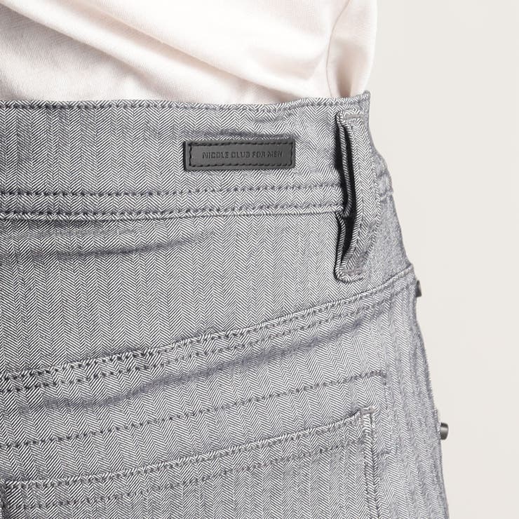 コーティングヘリンボン５ポケットパンツ | NICOLE | 詳細画像10 