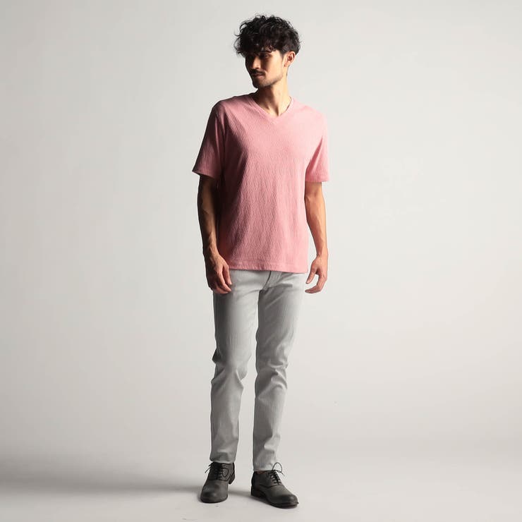 コーティングヘリンボン５ポケットパンツ | NICOLE | 詳細画像2 