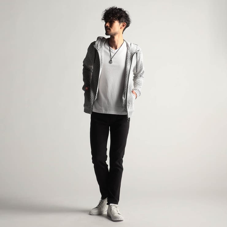 コーティングヘリンボン５ポケットパンツ | NICOLE | 詳細画像3 