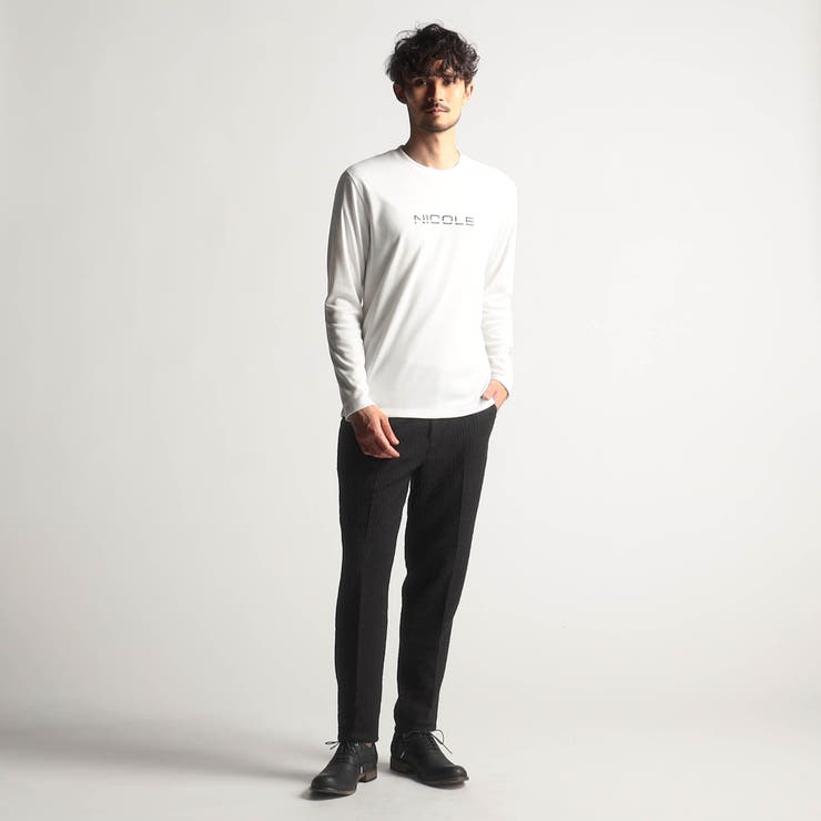 ファンシージャージスラックス風イージーパンツ | NICOLE | 詳細画像3 