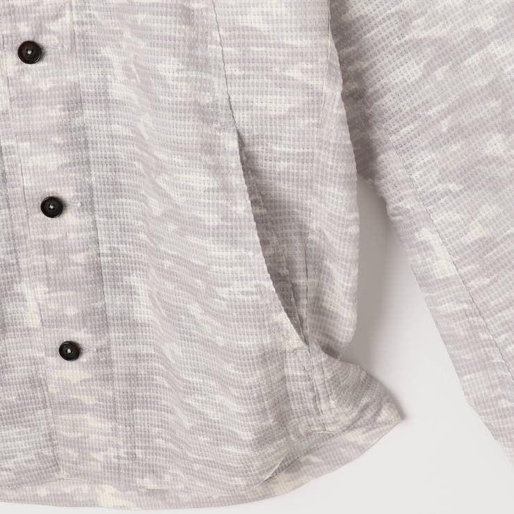 【RIELABO】カモフラデザインショートスタンドシャツ | NICOLE | 詳細画像13 