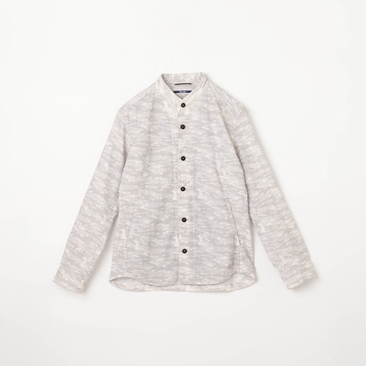 【RIELABO】カモフラデザインショートスタンドシャツ | NICOLE | 詳細画像7 