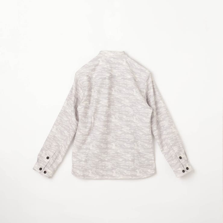 【RIELABO】カモフラデザインショートスタンドシャツ | NICOLE | 詳細画像9 