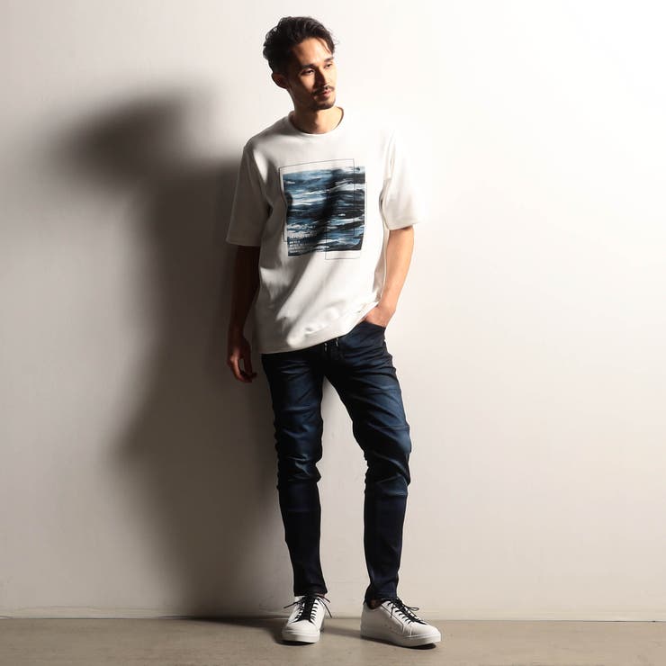 【RIELABO】グラフィックプリントクルーネックＴシャツ | NICOLE | 詳細画像3 