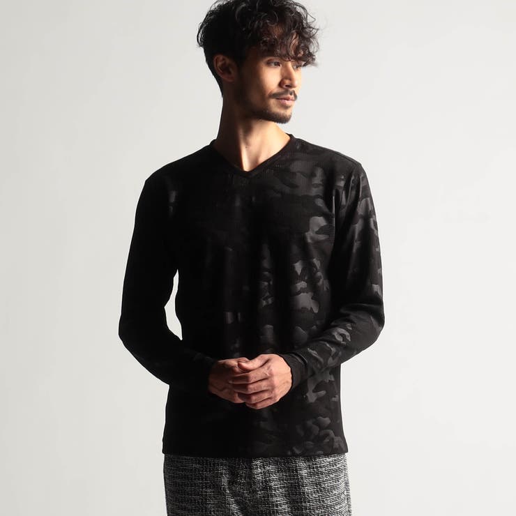 ブリスターエンボスアラカルト長袖プルオーバー | NICOLE | 詳細画像1 