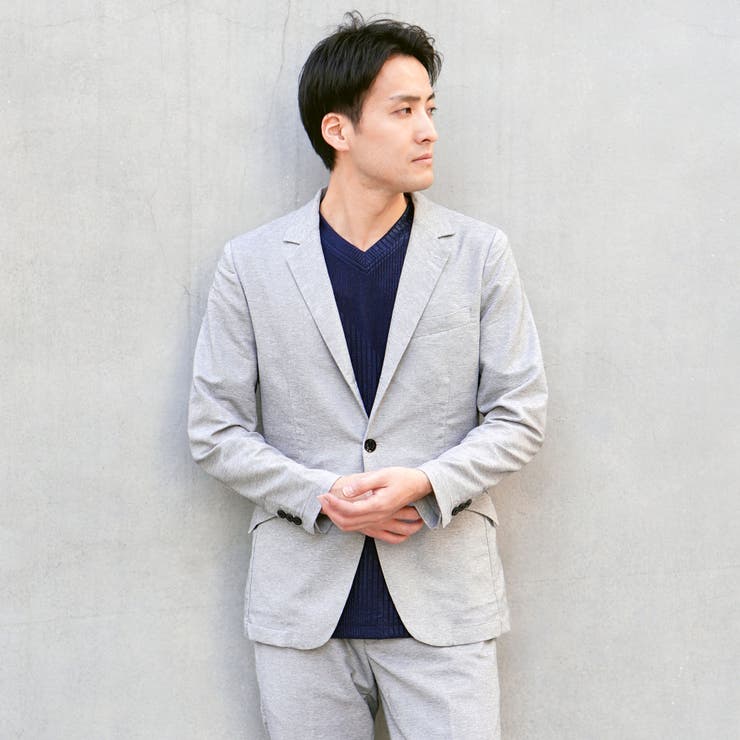 極美品✨️MARK & LONA ジャケット グレー/ホワイト マーブルカラミジャケット[品番：NICW0005368]｜NICOLE（ニコル）の