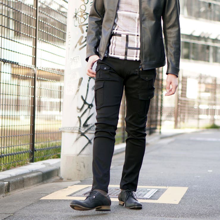 ガムストレッチ多ポケットカーゴパンツ | NICOLE | 詳細画像13 