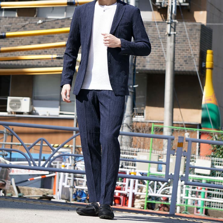 ヘリンボン柄楊柳イージーパンツ | NICOLE | 詳細画像18 