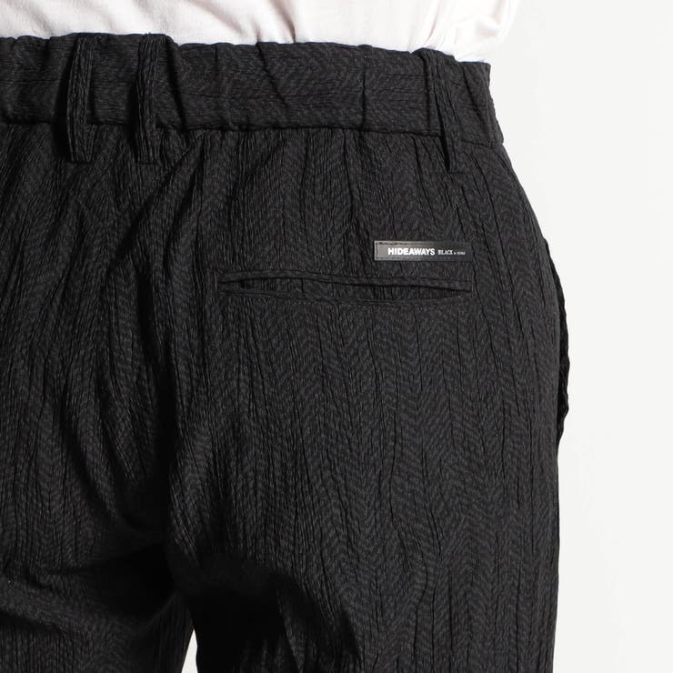 ヘリンボン柄楊柳イージーパンツ | NICOLE | 詳細画像8 