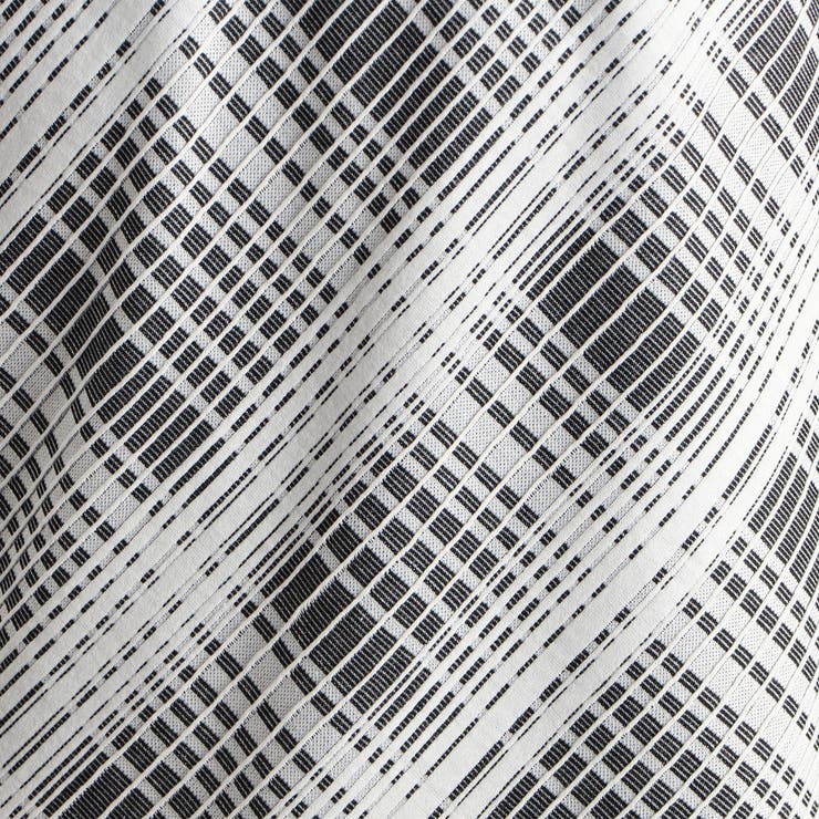 ブリスターチェックジャガードＶネック半袖Ｔシャツ | NICOLE | 詳細画像10 