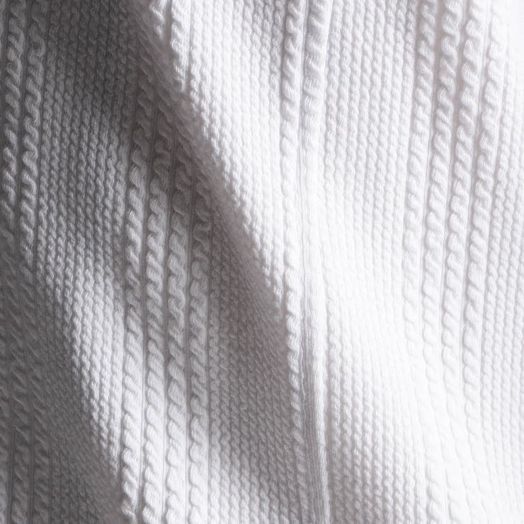 ブリスターストライプイタリアンカラーシャツ | NICOLE | 詳細画像12 