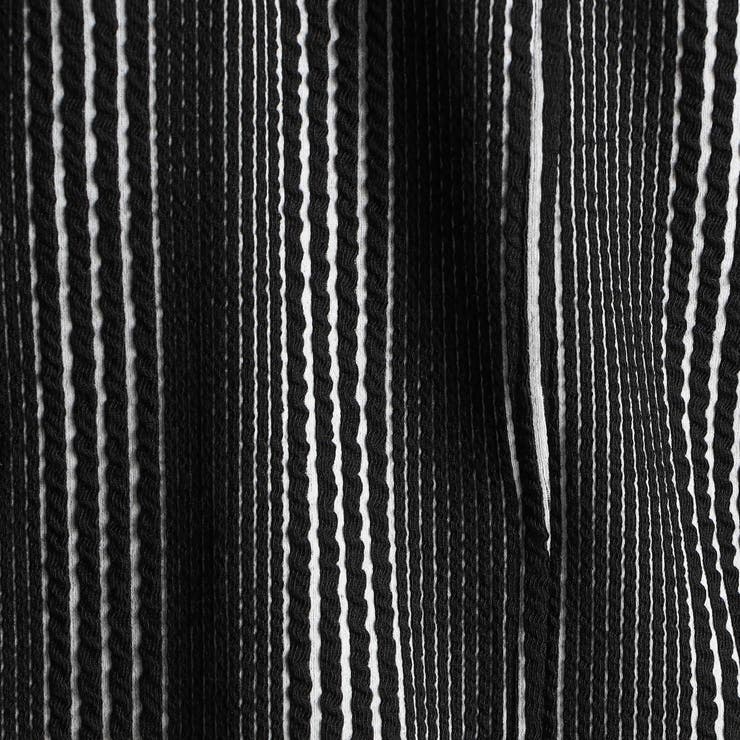 ブリスターストライプイタリアンカラーシャツ | NICOLE | 詳細画像13 