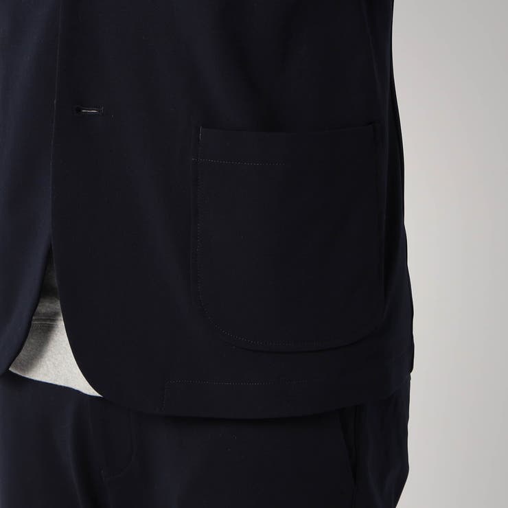 圧縮マイクロカノコテーラードジャケット | NICOLE | 詳細画像8 