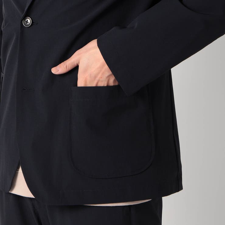 ナイロンリップストレッチテーラードジャケット | NICOLE | 詳細画像7 