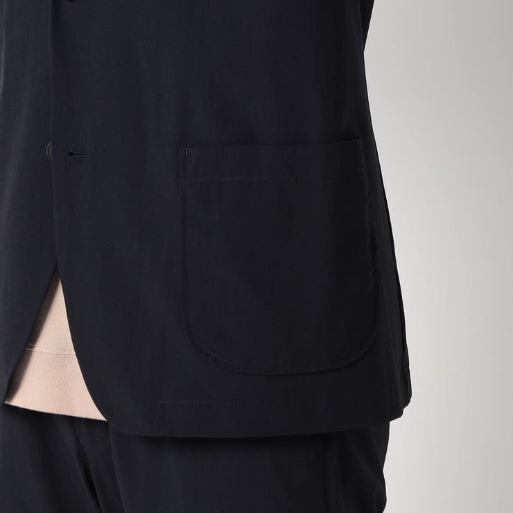 ナイロンリップストレッチテーラードジャケット | NICOLE | 詳細画像8 