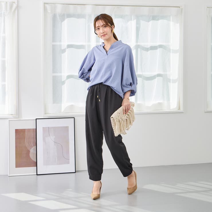 白　グレー　スラックス レディース パンツ　NICOLE SPORTS 白 グレー スラックス レディース パンツ NICOLE SPORTS