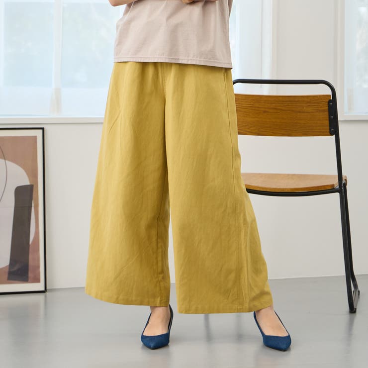 リネン混イージーパンツ | NICOLE | 詳細画像1 