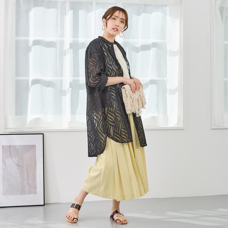 プリーツラップパンツ | NICOLE | 詳細画像5