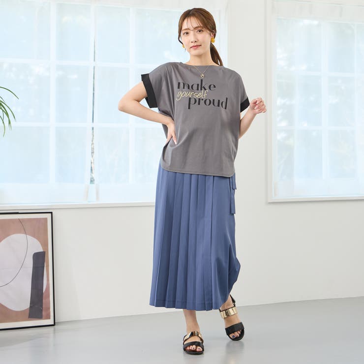 プリーツラップパンツ | NICOLE | 詳細画像8