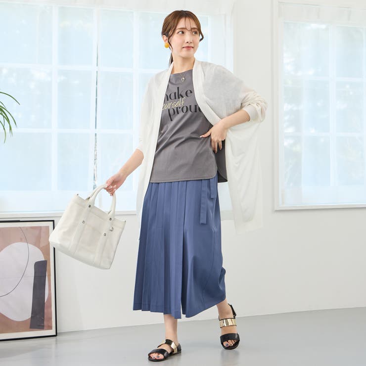 プリーツラップパンツ | NICOLE | 詳細画像9