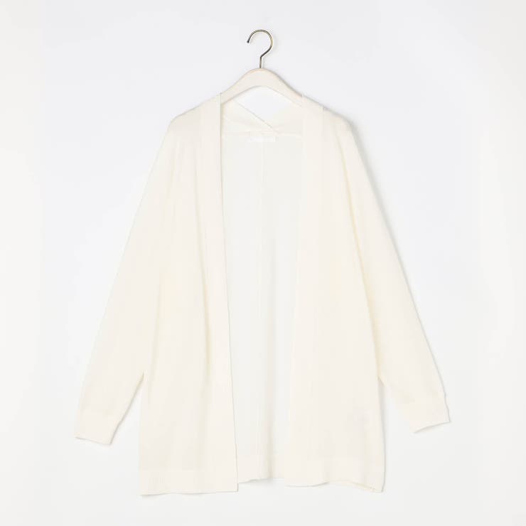 接触冷感 シアーニット ロングカーディガン | NICOLE | 詳細画像4 