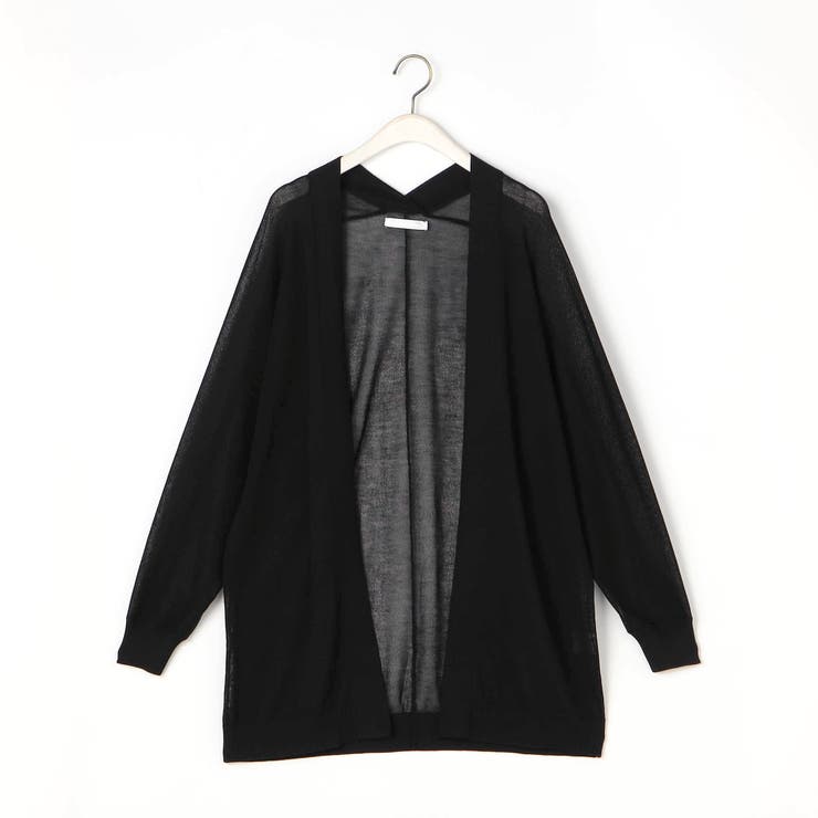 接触冷感 シアーニット ロングカーディガン | NICOLE | 詳細画像6 