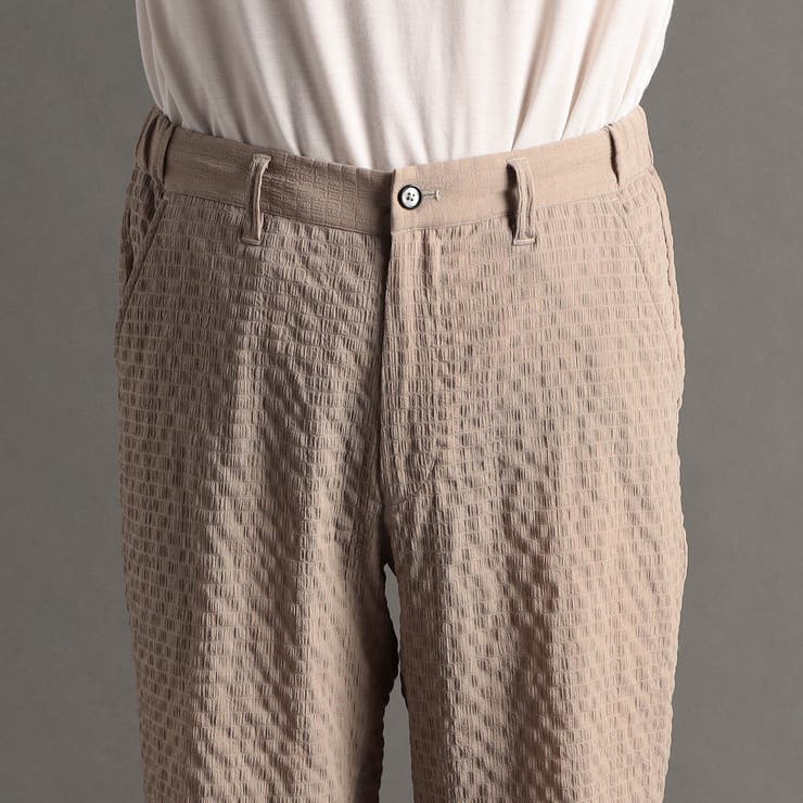 ドビーサッカー セットアップパンツ | NICOLE | 詳細画像6 