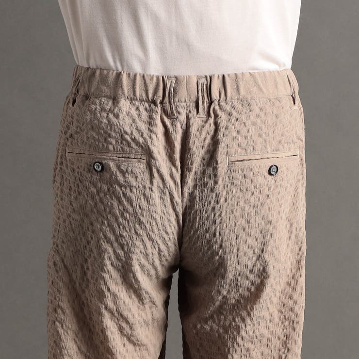 ドビーサッカー セットアップパンツ | NICOLE | 詳細画像7 