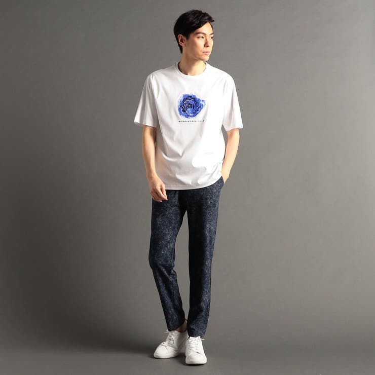フラワーグラフィック 半袖Tシャツ[品番：NICW0005733]｜NICOLE