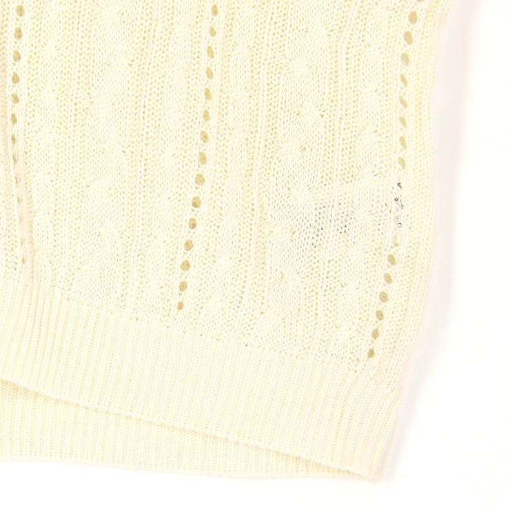 ライン配色スカシアミカーディガン | NICOLE | 詳細画像8 