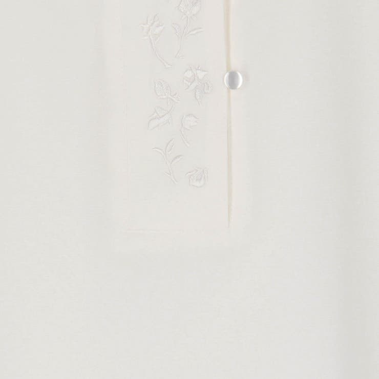 カンフー風フラワー刺繍ブラウス | NICOLE | 詳細画像11 
