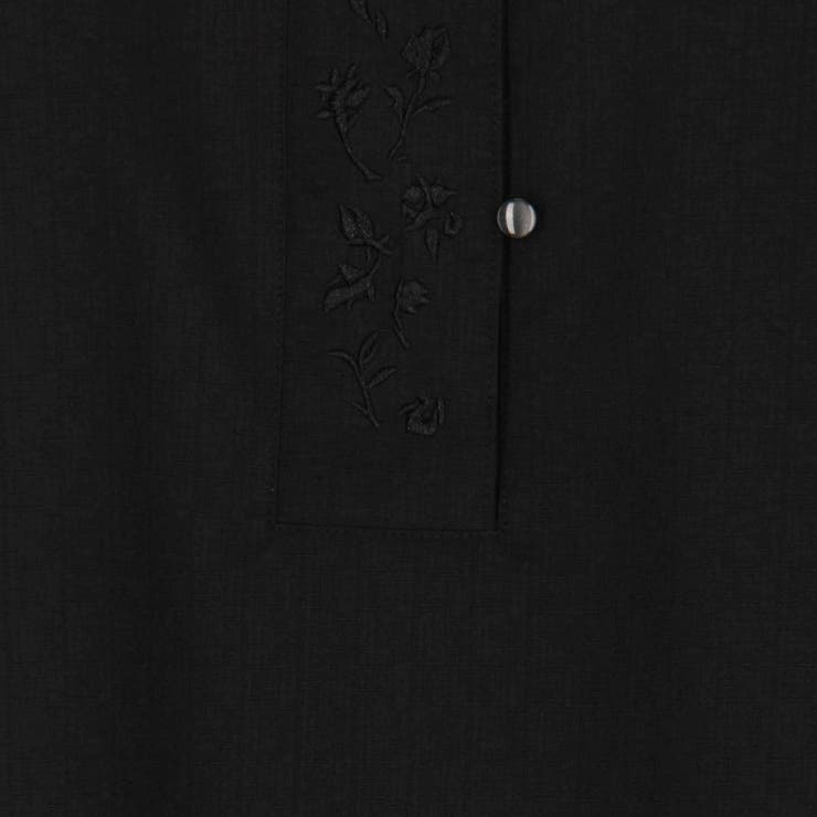 カンフー風フラワー刺繍ブラウス | NICOLE | 詳細画像12 