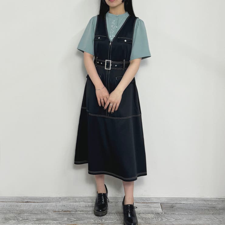 カンフー風フラワー刺繍ブラウス | NICOLE | 詳細画像24 