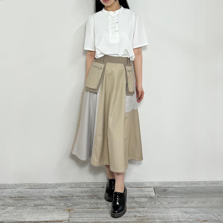 カンフー風フラワー刺繍ブラウス | NICOLE | 詳細画像27 