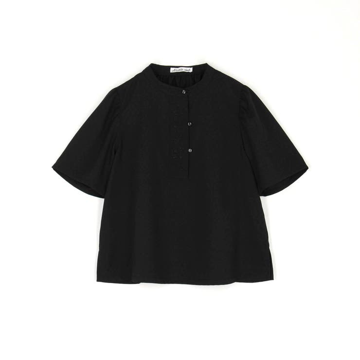 カンフー風フラワー刺繍ブラウス | NICOLE | 詳細画像4 