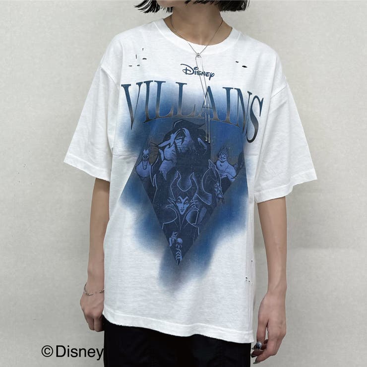 ディズニーヴィランズプリントＴシャツ [品番：NICW0005784]｜NICOLE（ニコル）のレディースファッション通販｜SHOPLIST（ショップリスト）