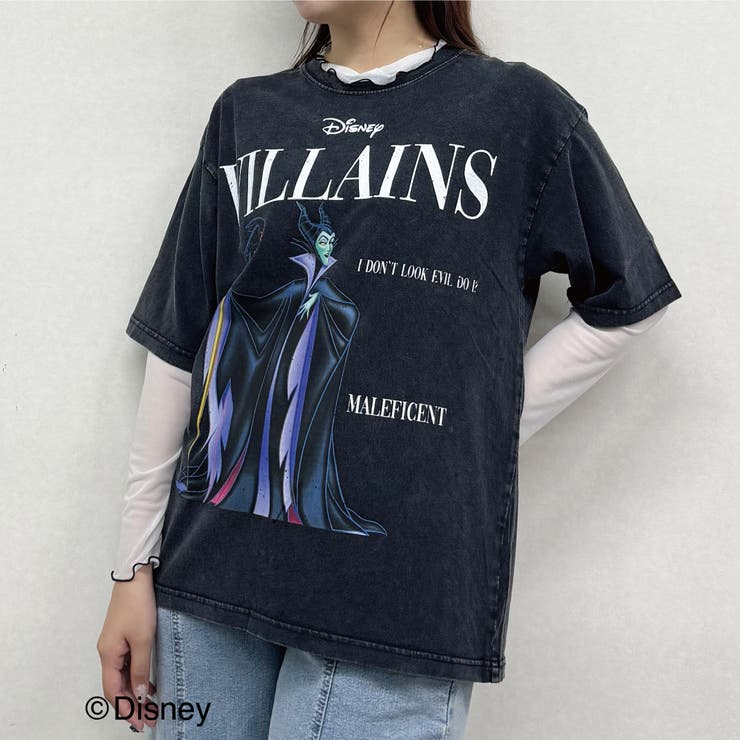 ディズニーヴィランズプリントＴシャツ [品番：NICW0005784]｜NICOLE（ニコル）のレディースファッション通販｜SHOPLIST（ショップリスト）