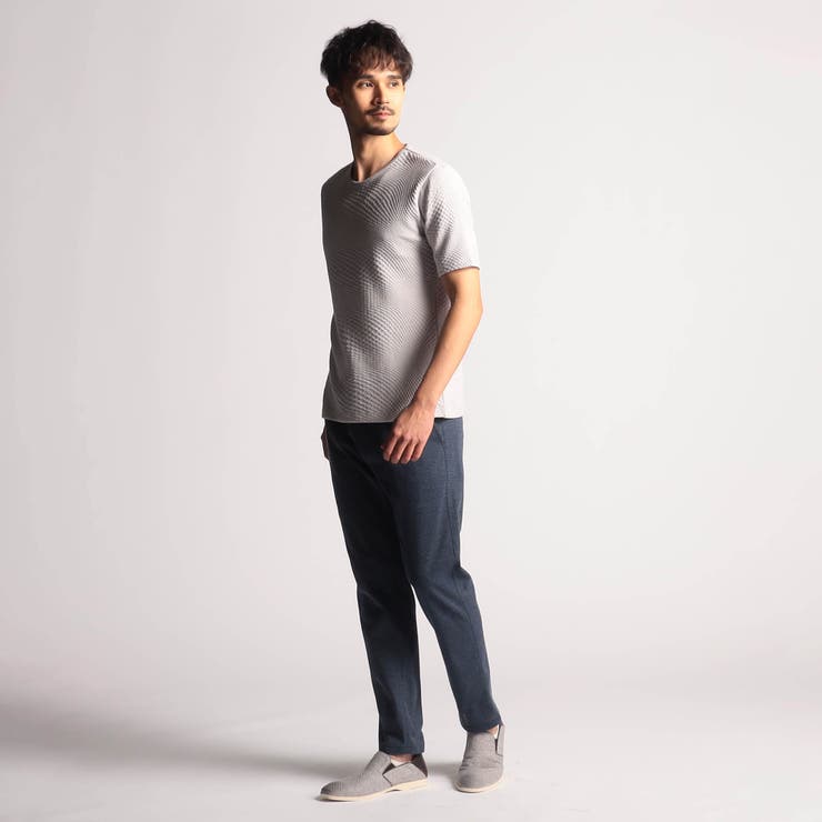 バーズアイカノコ 8分丈イージーパンツ | NICOLE | 詳細画像5 